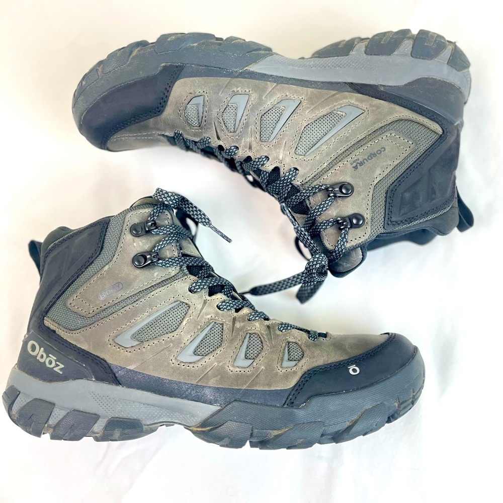 Oboz Sawtooth X Mid B-Dry Waterproof hiking boot/shoe SZ 10.5.  EUC